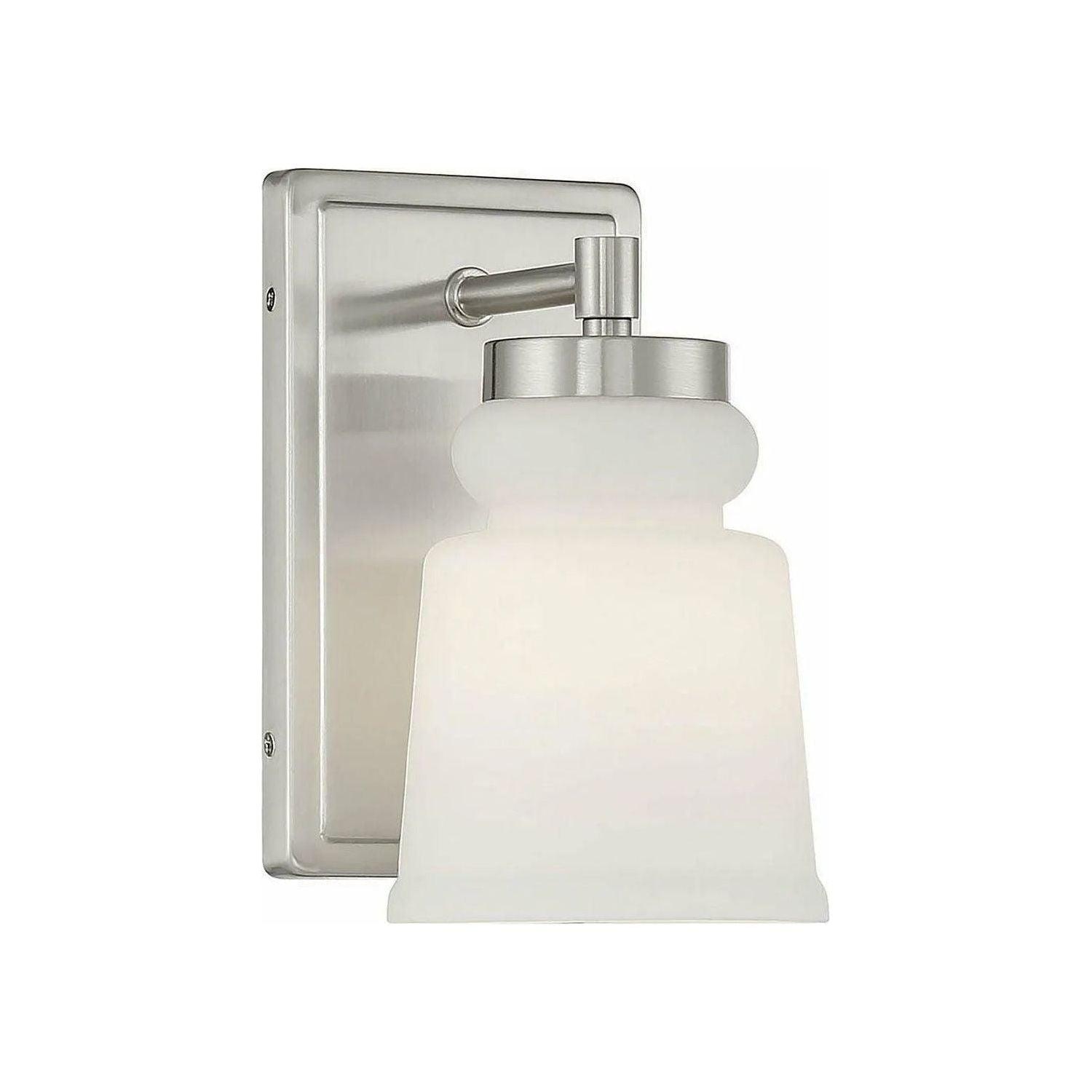 Meridian Lite Trends - Meridian One Light Wall Sconce - M90073BN - Canada Light Shop