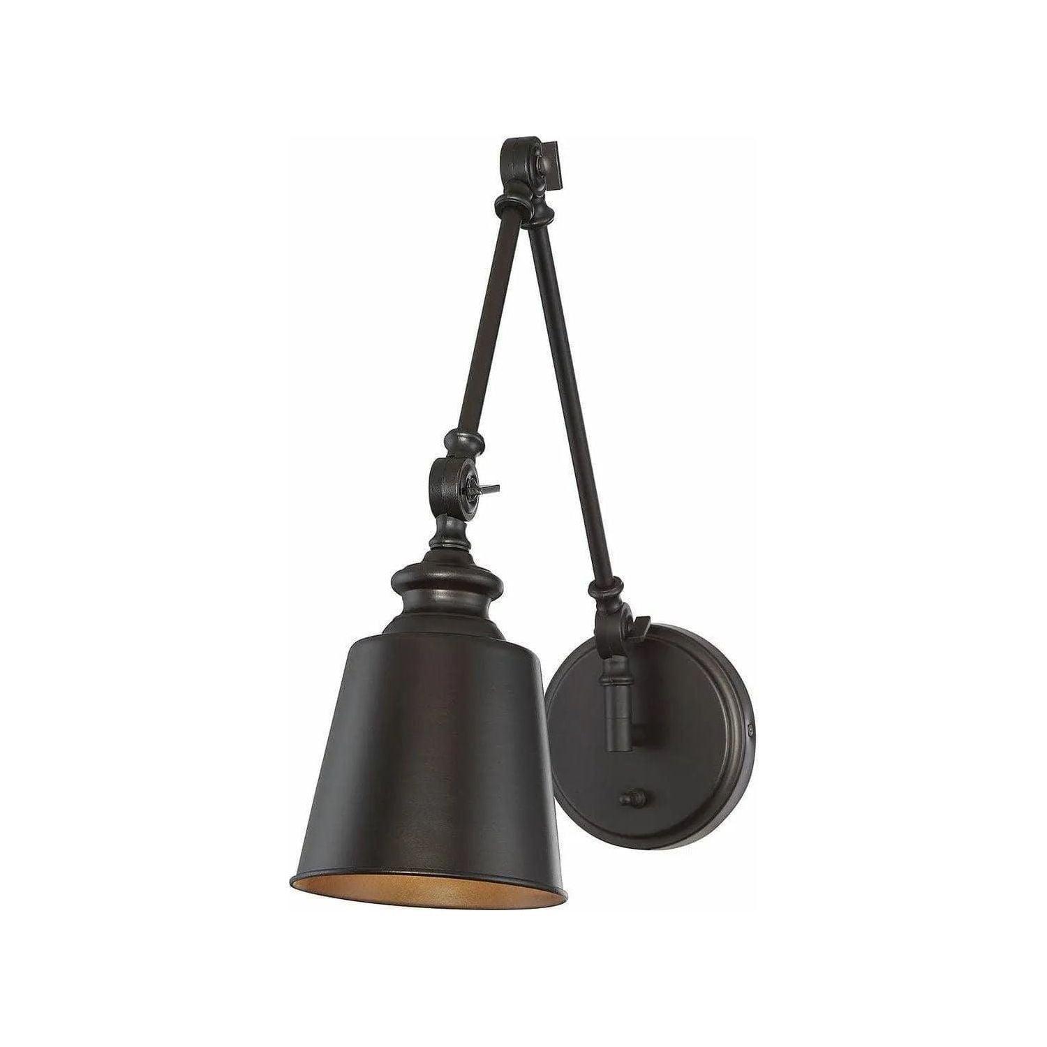 Meridian Lite Trends - Meridian One Light Wall Sconce (Set of 2) - M90089ORB - Canada Light Shop