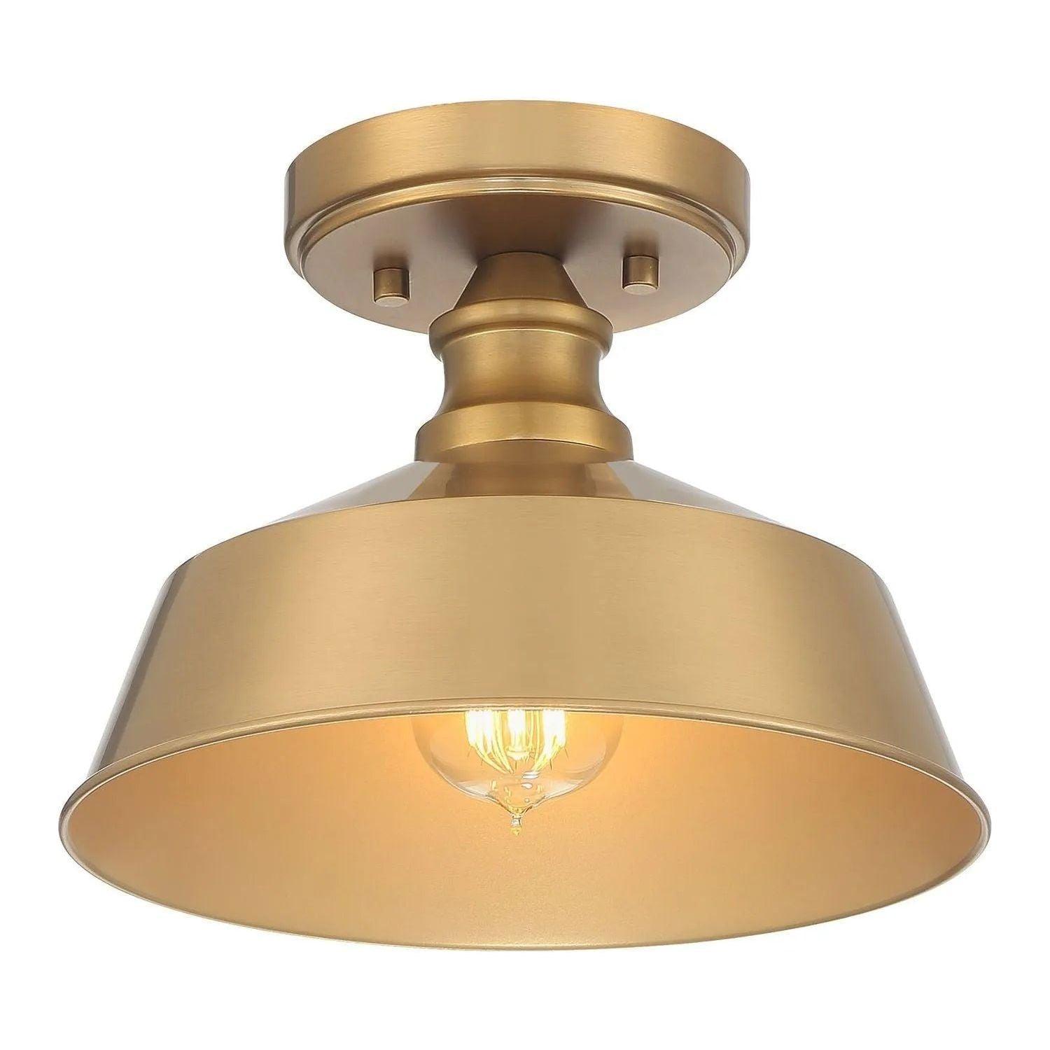 Meridian Lite Trends - Meridian Semi-Flush Mount - M60068NB - Canada Light Shop