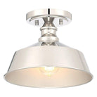 Meridian Lite Trends - Meridian Semi-Flush Mount - M60068PN - Canada Light Shop