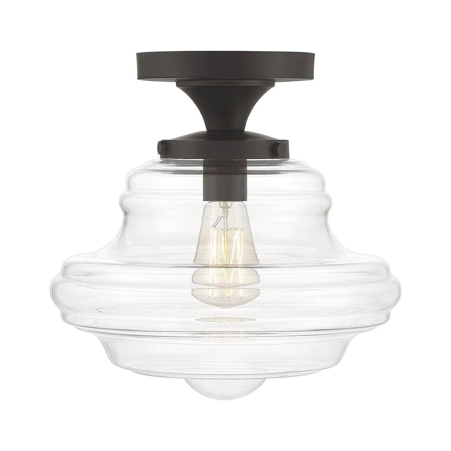 Meridian Lite Trends - Meridian Semi-Flush Mount - M60069ORB - Canada Light Shop