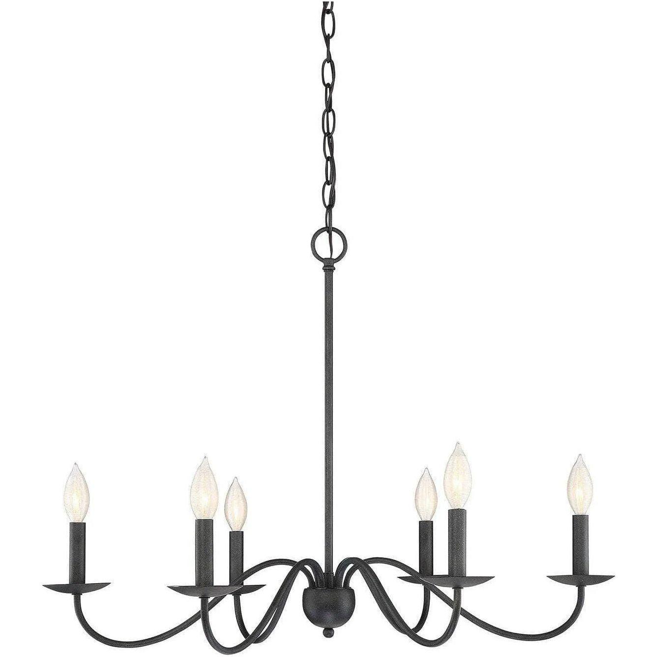 Meridian Lite Trends - Meridian Six Light Chandelier - M10042AI - Canada Light Shop
