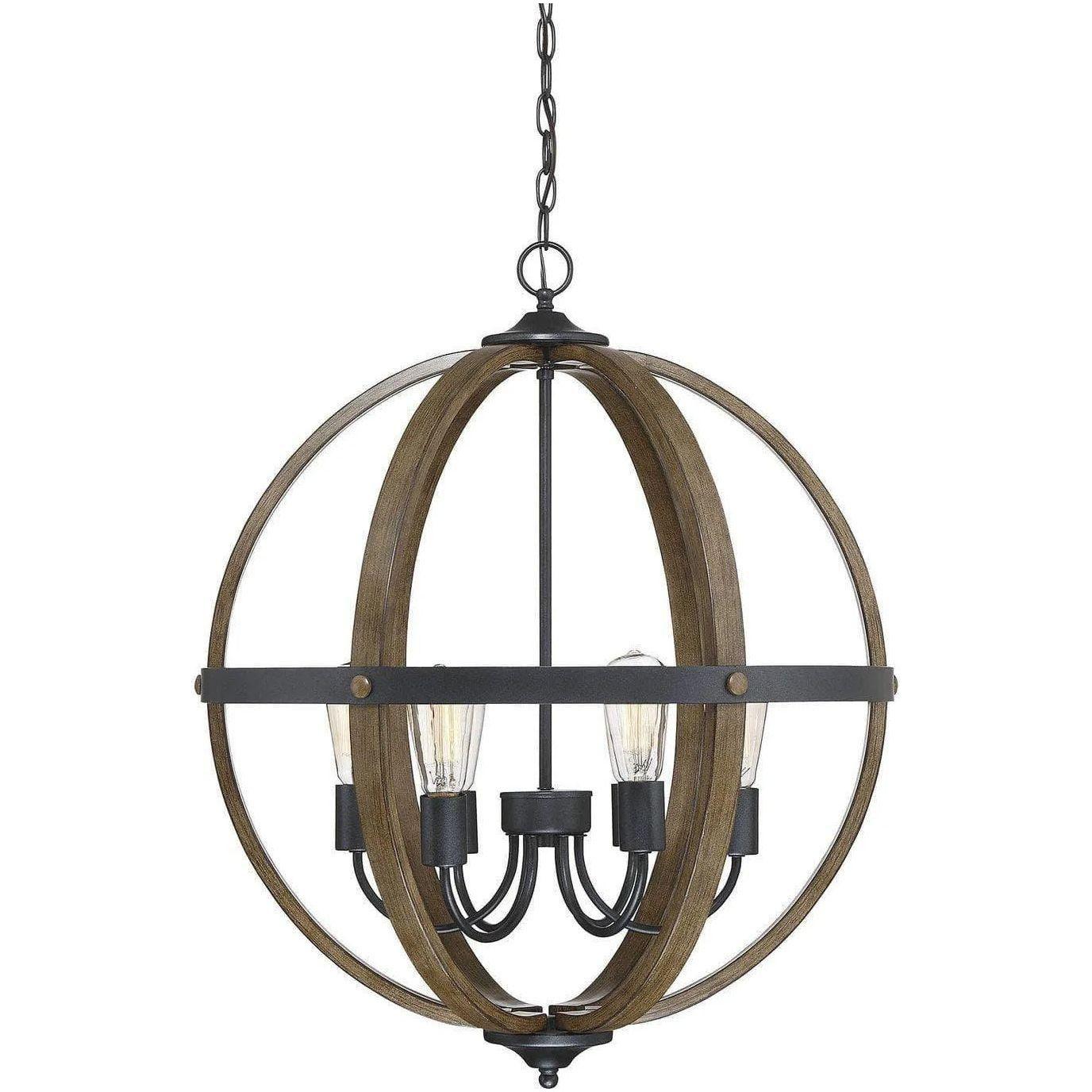 Meridian Lite Trends - Meridian Six Light Pendant - M70034WB - Canada Light Shop
