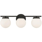 Meridian Lite Trends - Meridian Three Light Bath Bar - M80023MBK - Canada Light Shop