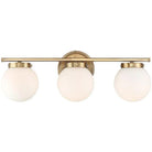 Meridian Lite Trends - Meridian Three Light Bath Bar - M80023NB - Canada Light Shop