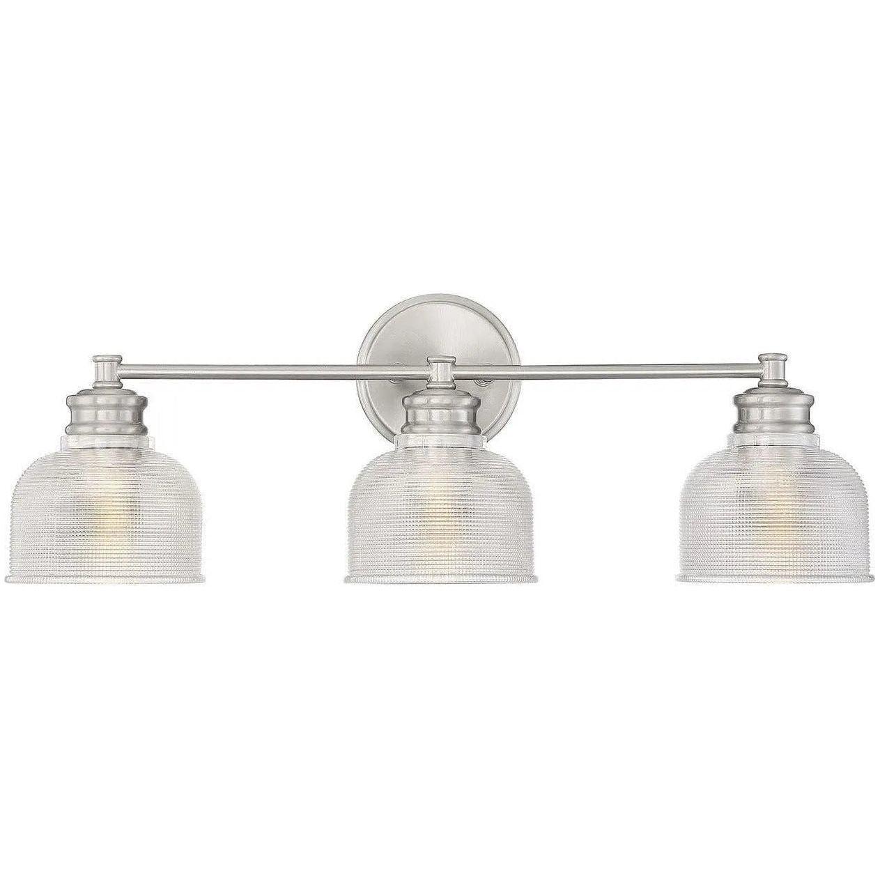 Meridian Lite Trends - Meridian Three Light Bath Bar - M80035BN - Canada Light Shop
