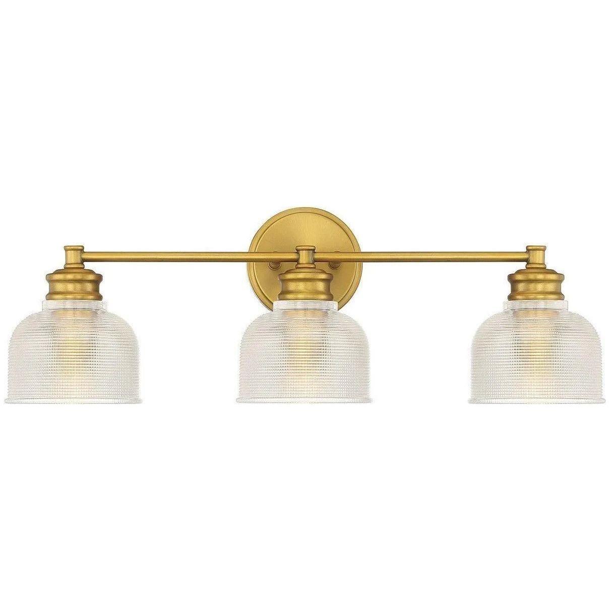 Meridian Lite Trends - Meridian Three Light Bath Bar - M80035NB - Canada Light Shop