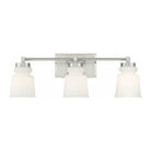 Meridian Lite Trends - Meridian Three Light Bathroom Vanity Light - M80058BN - Canada Light Shop