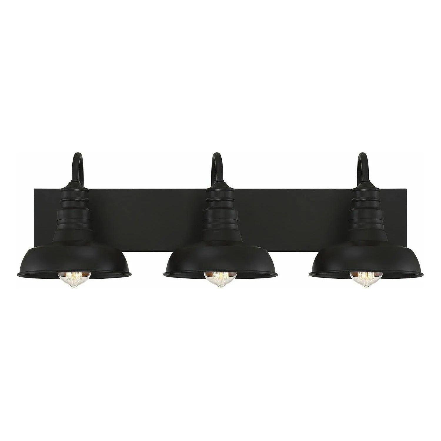 Meridian Lite Trends - Meridian Three Light Bathroom Vanity Light - M80061ORB - Canada Light Shop