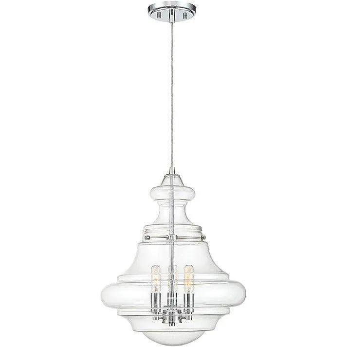 Meridian Lite Trends - Meridian Three Light Pendant - M70058CH - Canada Light Shop