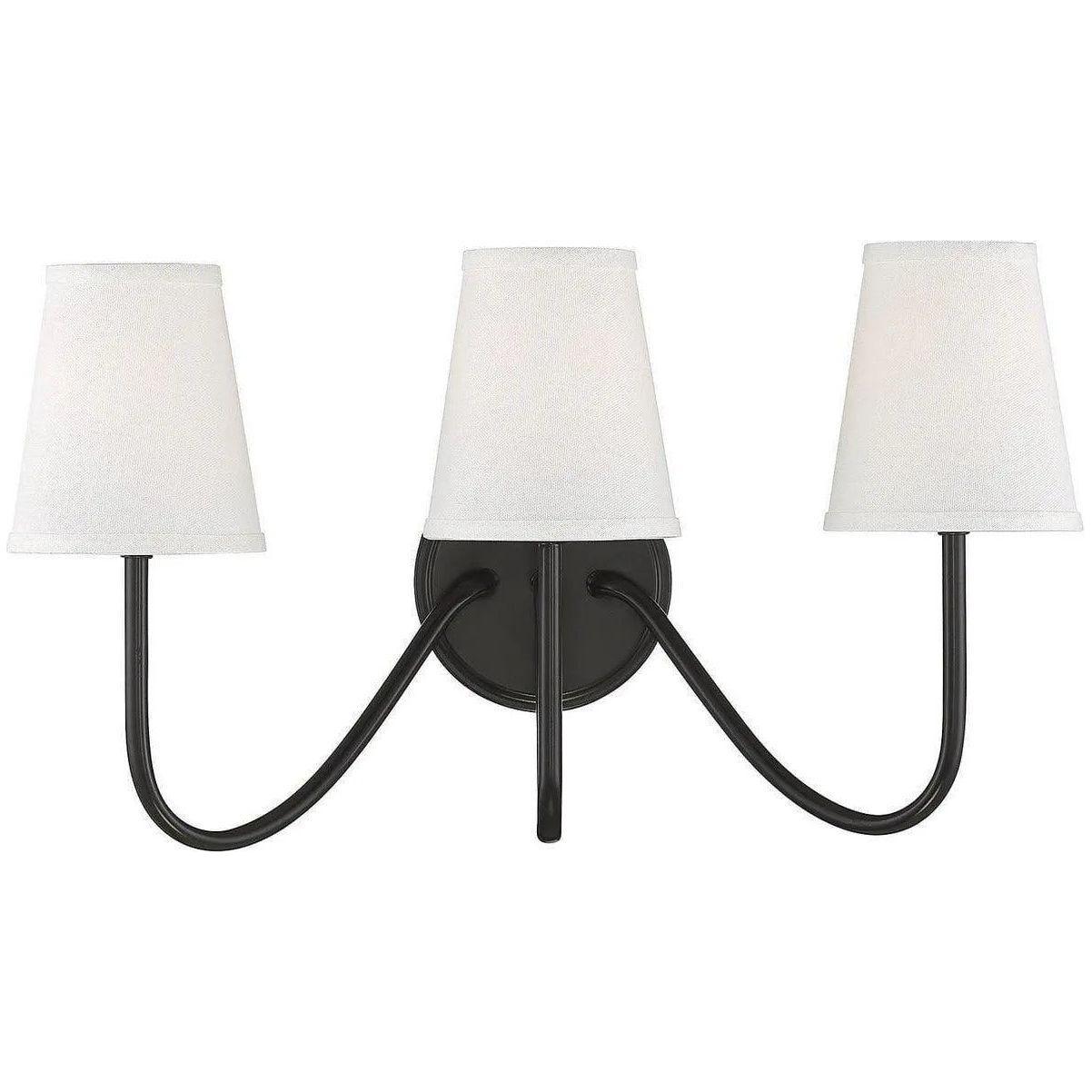 Meridian Lite Trends - Meridian Three Light Wall Sconce - M90056ORB - Canada Light Shop