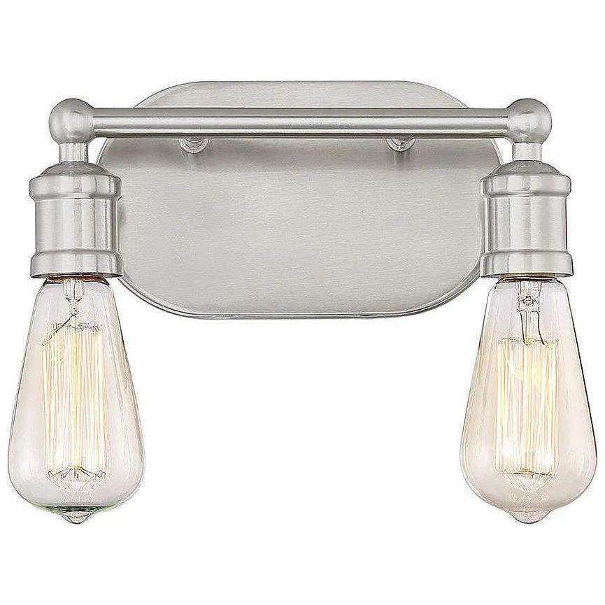 Meridian Lite Trends - Meridian Two Light Bath Bar - M80011BN - Canada Light Shop