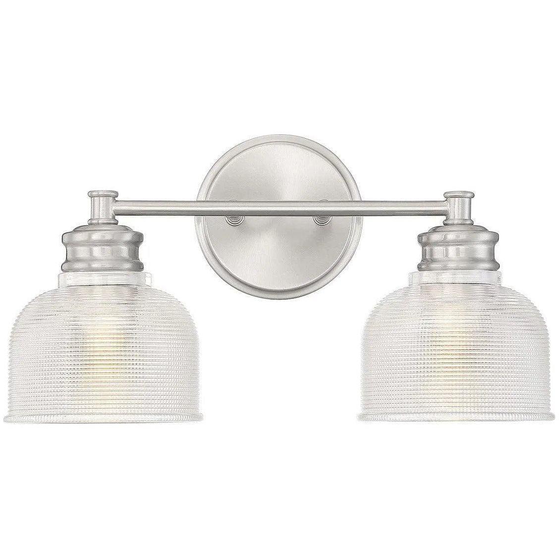 Meridian Lite Trends - Meridian Two Light Bath Bar - M80034BN - Canada Light Shop