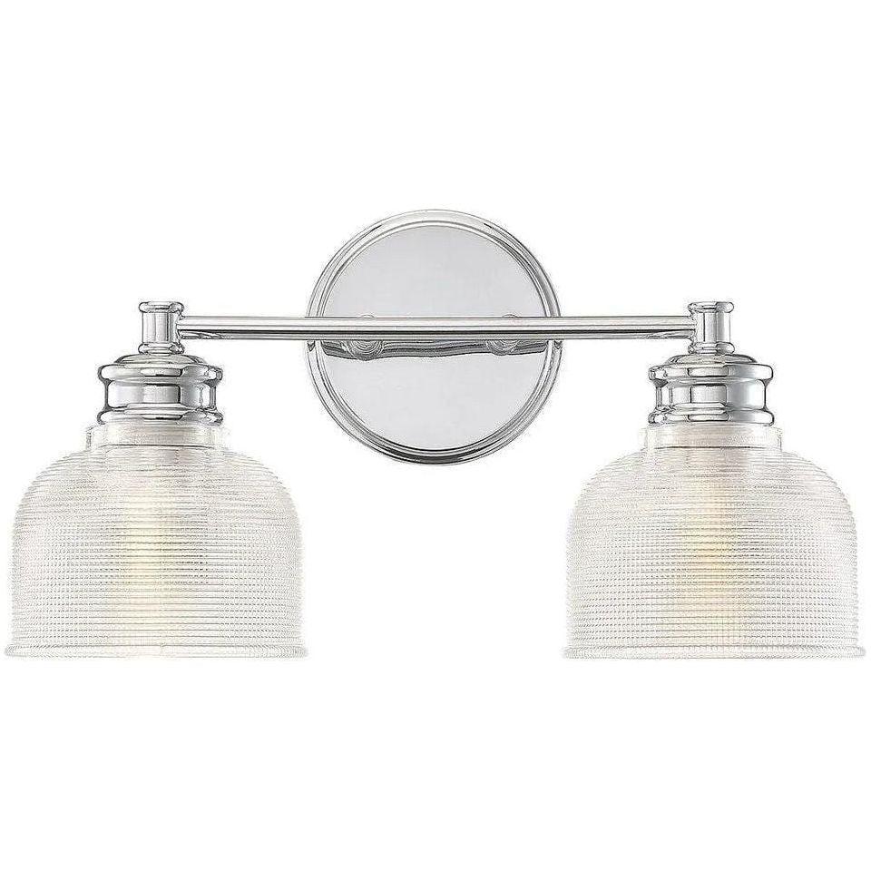 Meridian Lite Trends - Meridian Two Light Bath Bar - M80034CH - Canada Light Shop