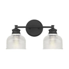 Meridian Lite Trends - Meridian Two Light Bath Bar - M80034MBK - Canada Light Shop