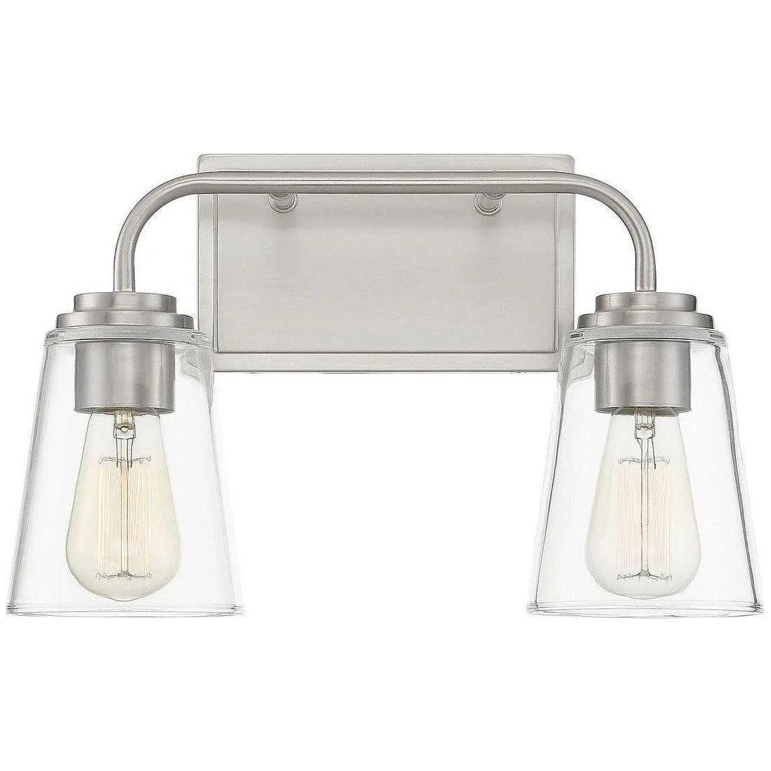 Meridian Lite Trends - Meridian Two Light Bath Bar - M80043BN - Canada Light Shop