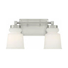 Meridian Lite Trends - Meridian Two Light Bathroom Vanity Light - M80057BN - Canada Light Shop