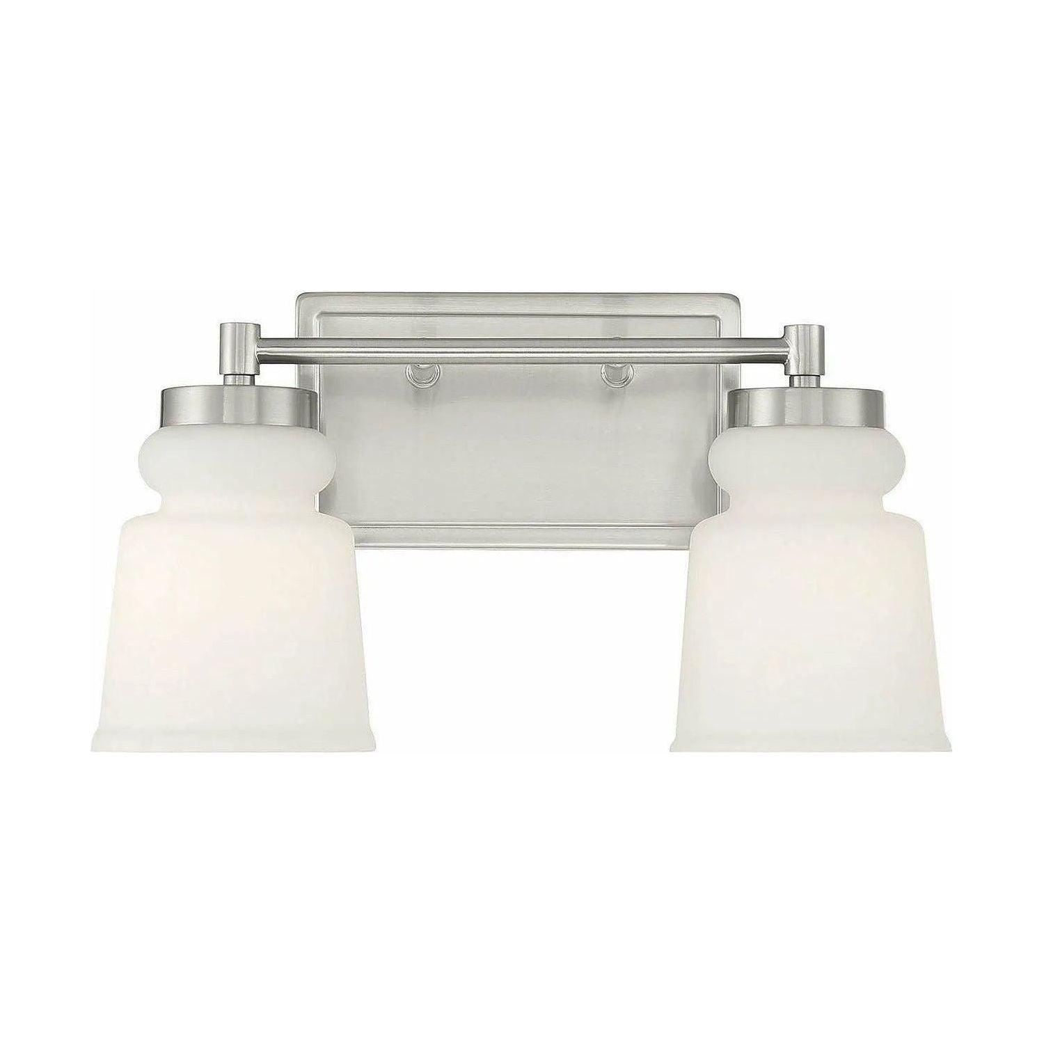 Meridian Lite Trends - Meridian Two Light Bathroom Vanity Light - M80057BN - Canada Light Shop