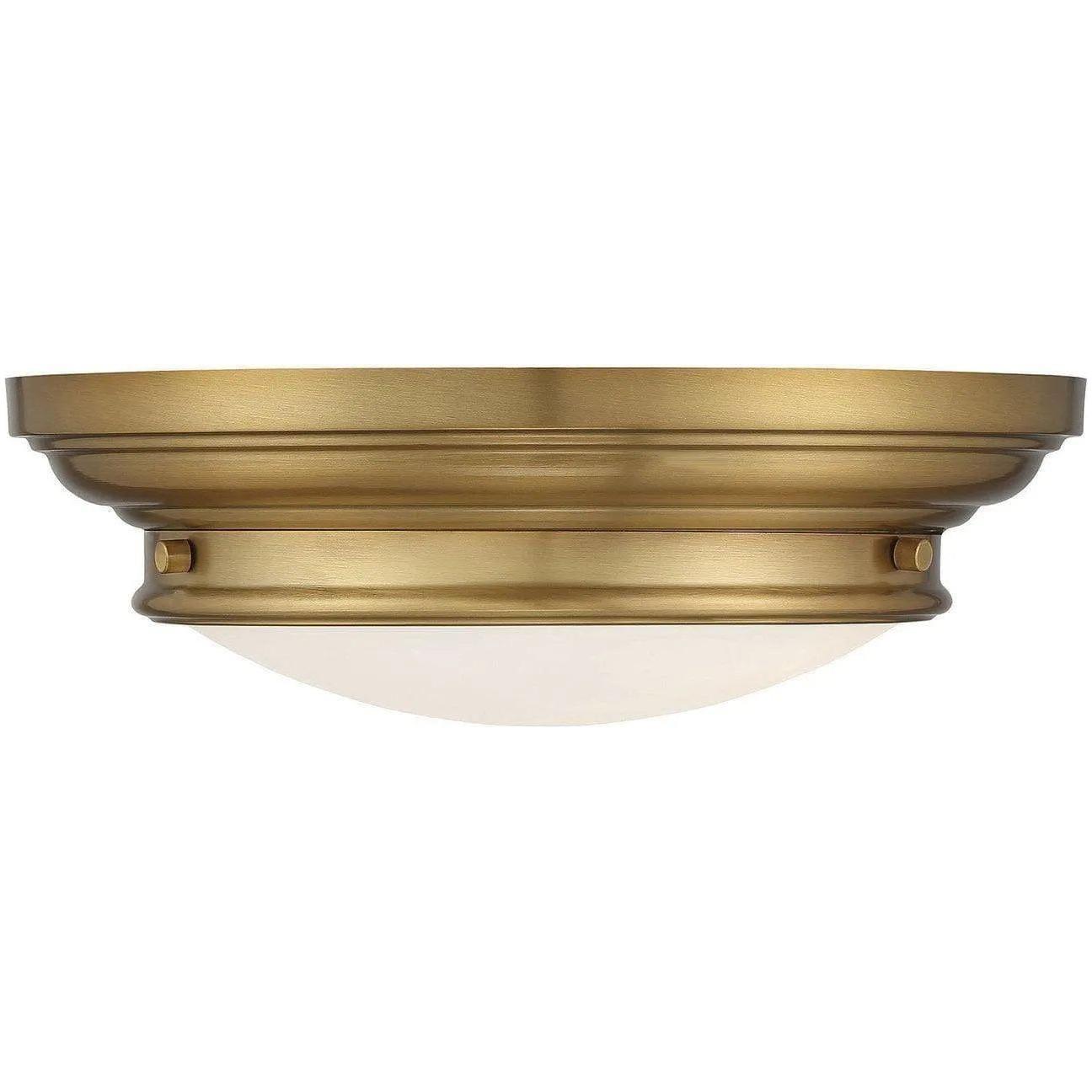 Meridian Lite Trends - Meridian Two Light Flush Mount - M60063NB - Canada Light Shop
