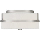 Meridian Lite Trends - Meridian Two Light Flush Mount - M60065BN - Canada Light Shop