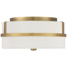Meridian Lite Trends - Meridian Two Light Flush Mount - M60065NB - Canada Light Shop