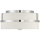 Meridian Lite Trends - Meridian Two Light Flush Mount - M60065PN - Canada Light Shop