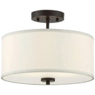 Meridian Lite Trends - Meridian Two Light Semi Flush Mount - M60008ORB - Canada Light Shop