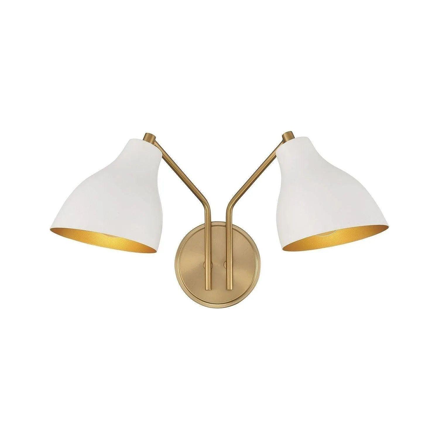 Meridian Lite Trends - Meridian Wall Sconce - M90075WHNB - Canada Light Shop