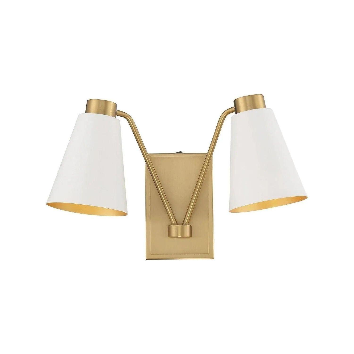 Meridian Lite Trends - Meridian Wall Sconce - M90076WHNB - Canada Light Shop
