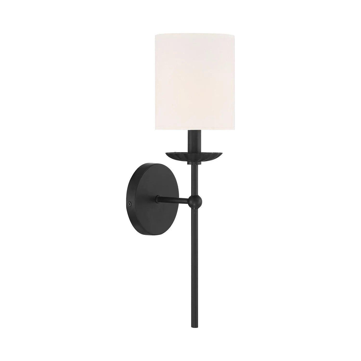 Meridian Lite Trends - Meridian Wall Sconce - M90079MBK - Canada Light Shop
