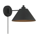 Meridian Lite Trends - Meridian Wall Sconce - M90086MBK - Canada Light Shop