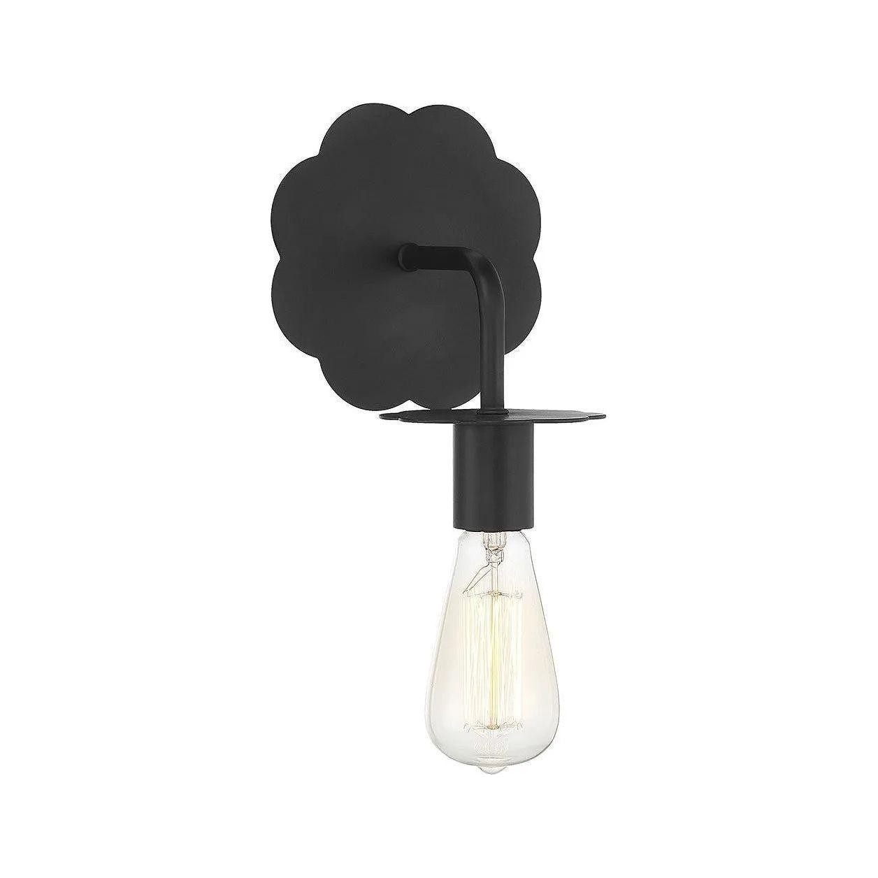 Meridian Lite Trends - Meridian Wall Sconce - M90104MBK - Canada Light Shop