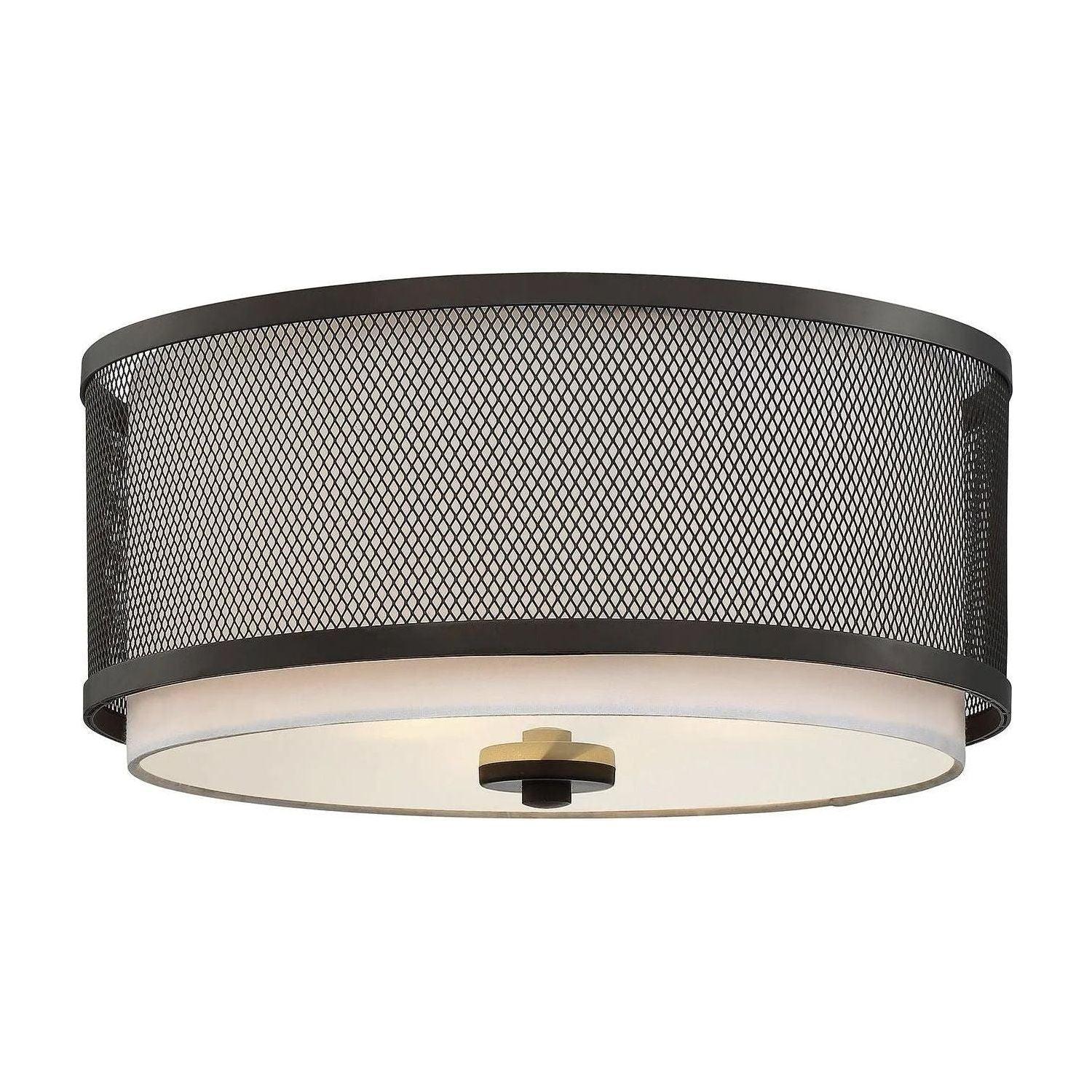 Meridian Lite Trends - Mflus Flush Mount - M60018ORB - Canada Light Shop