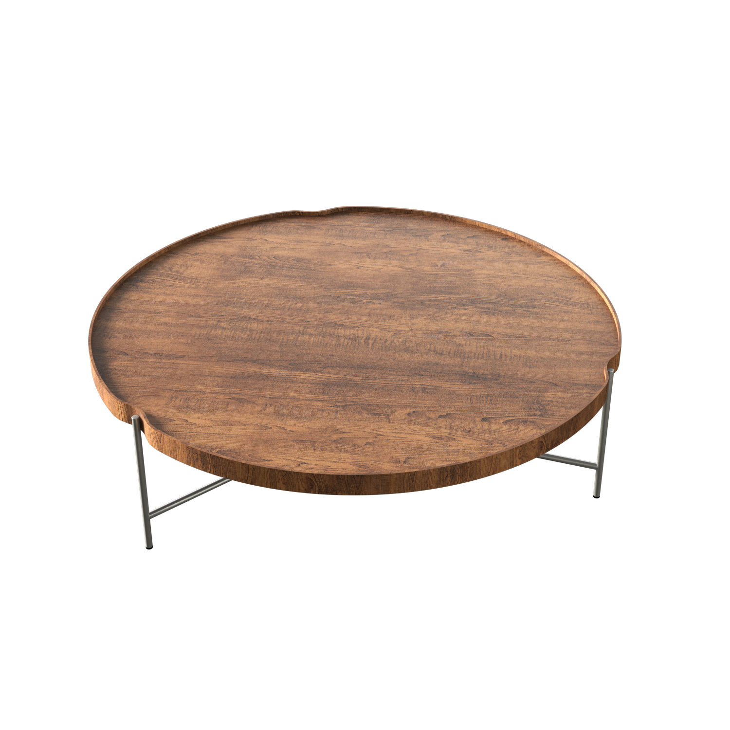 Accord Lighting - ACC-F1011.06 - Coffee Tables Accord Flow F1010 F1011 - Flow - Imbuia