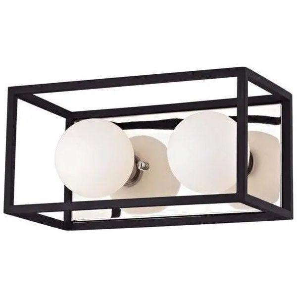 Mitzi - Aira Bath Bracket - H141302-PN/BK - Canada Light Shop