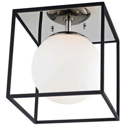 Mitzi - Aira Flush Mount - H141501S-PN/BK - Canada Light Shop