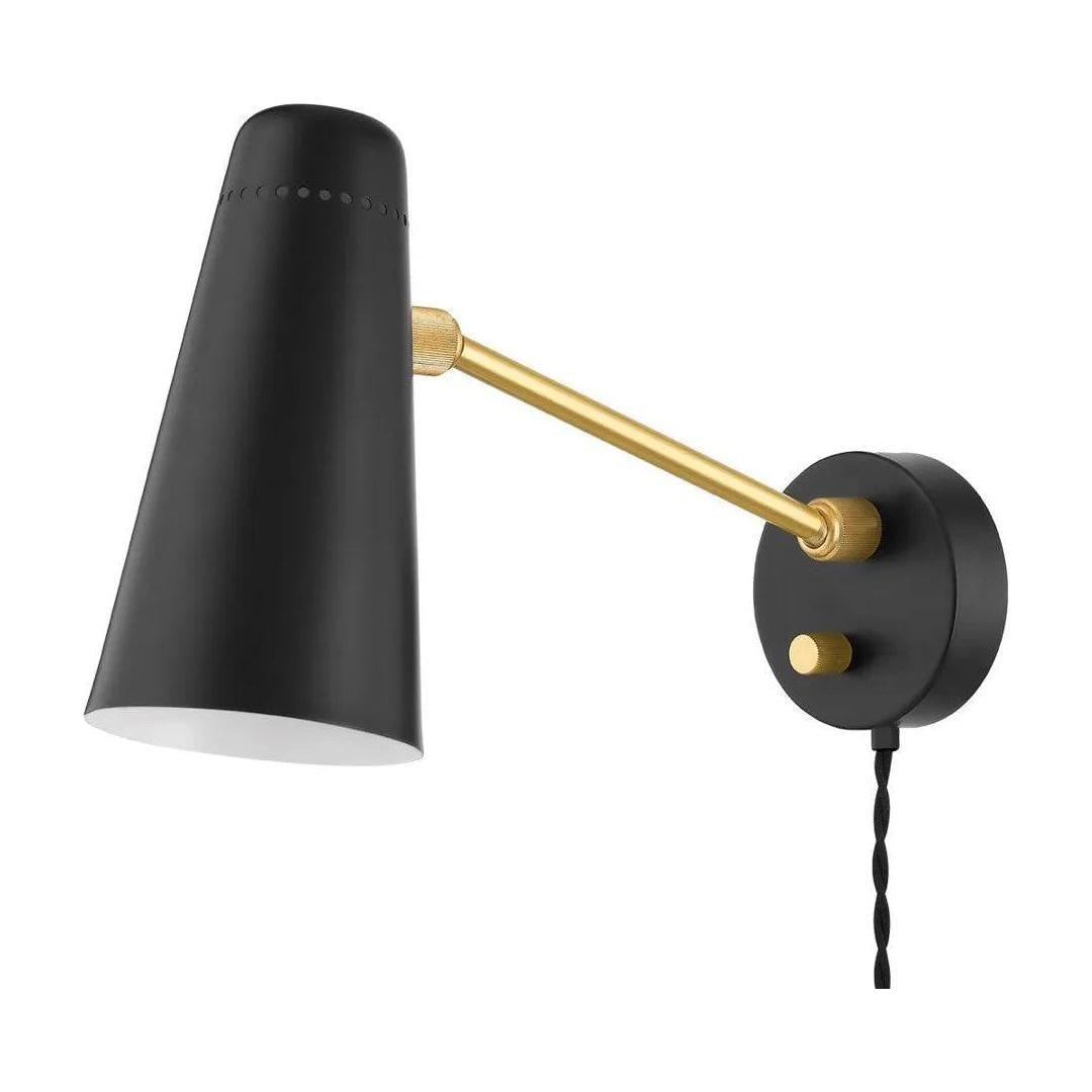 Mitzi - Alex Portable Wall Sconce - HL598201-AGB/SBK - Canada Light Shop