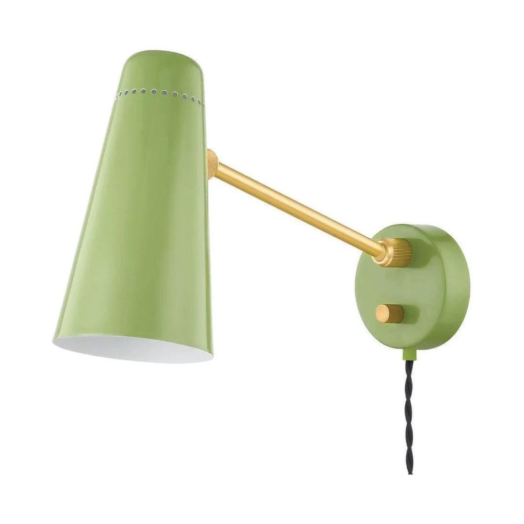 Mitzi - Alex Portable Wall Sconce - HL598201-AGB/SGR - Canada Light Shop