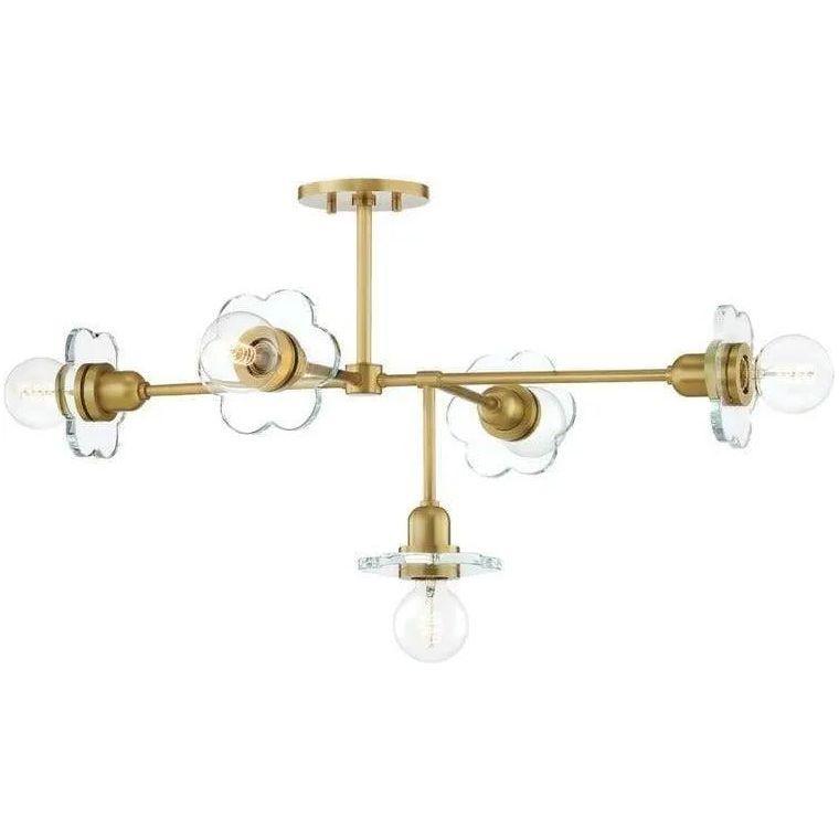 Mitzi - Alexa Chandelier - H357805-AGB - Canada Light Shop