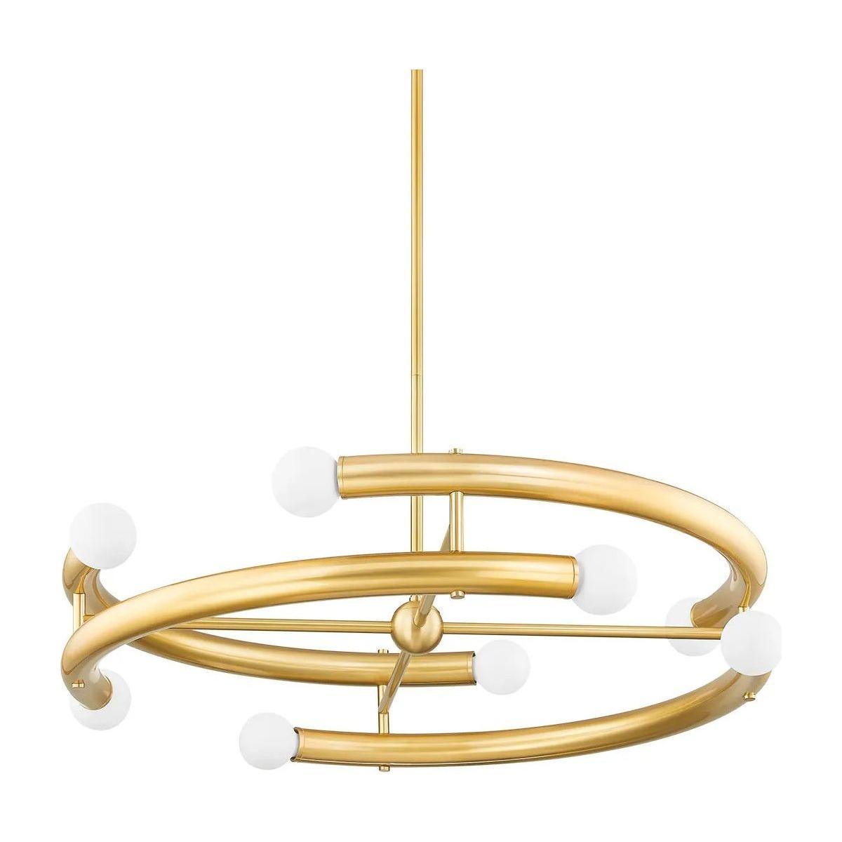 Mitzi - Allegra Chandelier - H782808-AGB - Canada Light Shop
