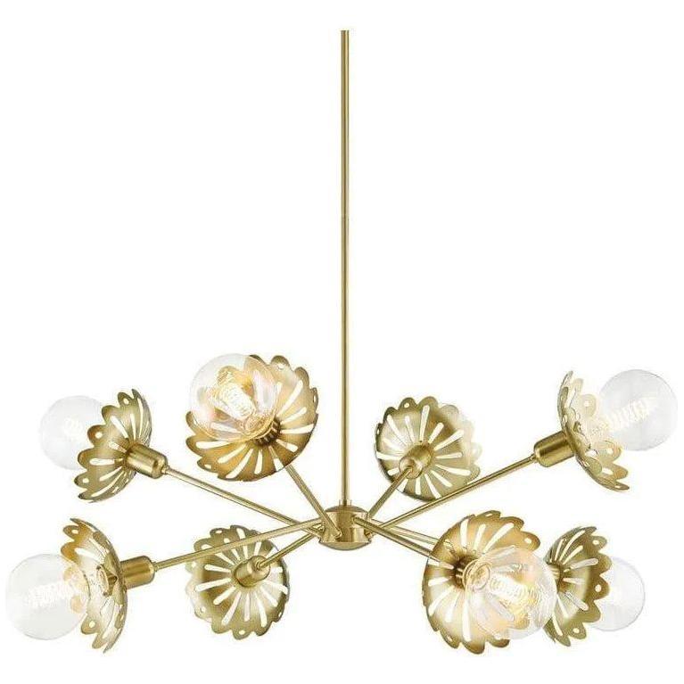 Mitzi - Alyssa Chandelier - H353808-AGB - Canada Light Shop