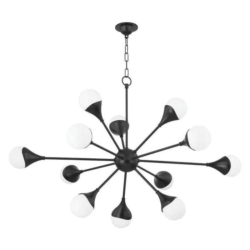 Mitzi - Ariana Chandelier - H375812-SBK - Canada Light Shop