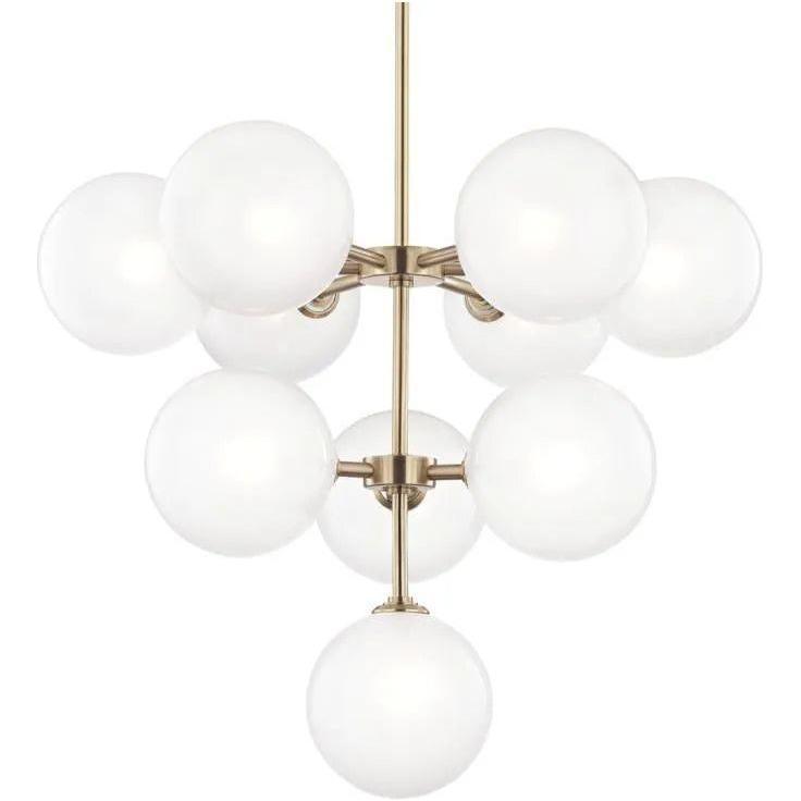 Mitzi - Ashleigh Chandelier - H122810-AGB - Canada Light Shop