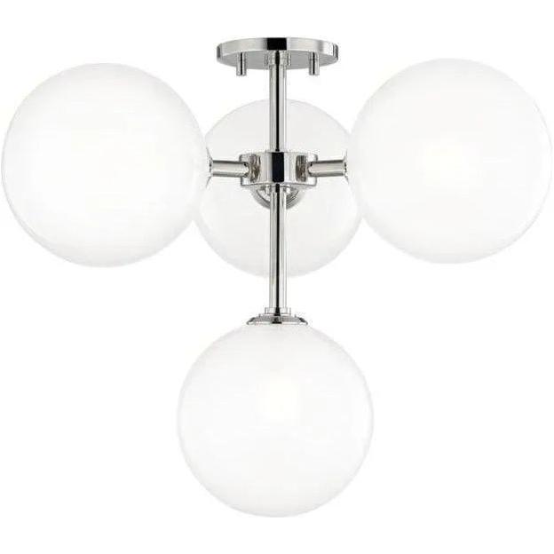 Mitzi - Ashleigh Semi Flush Mount - H122604-PN - Canada Light Shop