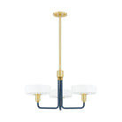 Mitzi - Aston Chandelier - H886803-AGB/SBL - Canada Light Shop