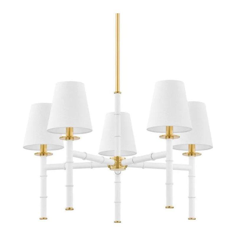 Mitzi - Banyan Chandelier - H759805-AGB/SWH - Canada Light Shop