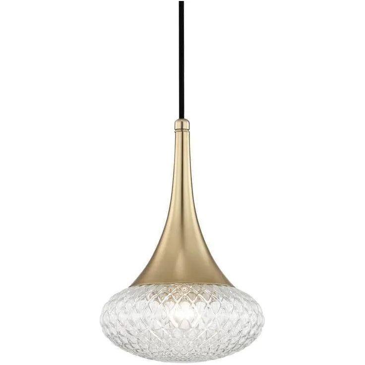 Mitzi - Bella Wide Pendant - H114701C-AGB - Canada Light Shop