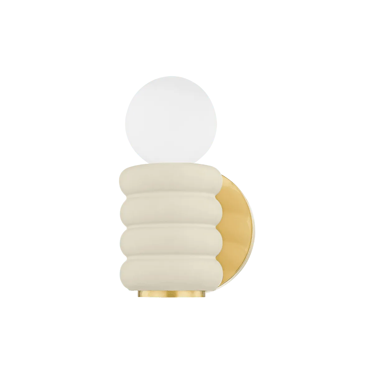 Mitzi - Bibi Single Wall Sconce - H691101-AGB/CAI - Canada Light Shop