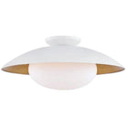 Mitzi - Cadence Semi Flush Mount - H368601L-WH/GL - Canada Light Shop