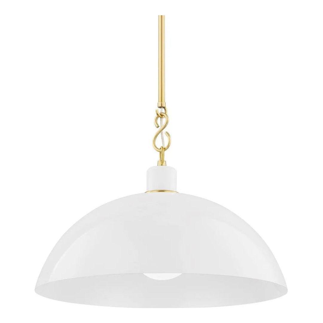 Mitzi - Camille Pendant - H769701L-AGB/GWH - Canada Light Shop